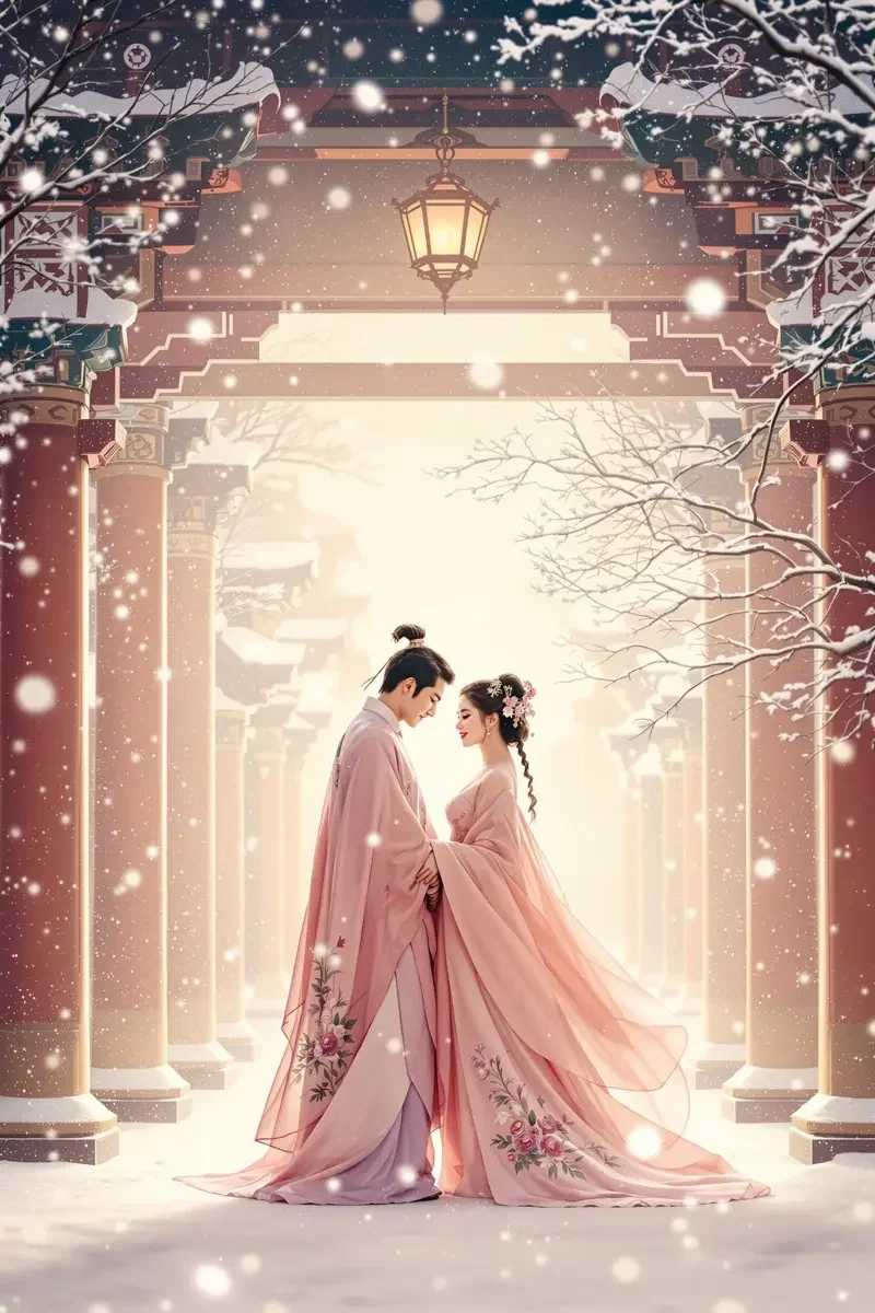 雪落长安 电影海报 - 性爱直播